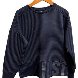 Nike Women’s Navy Blue Sweatshirt